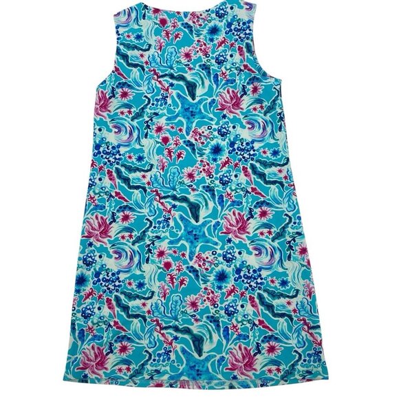 Aryeh Women's Size Small Nautical Preppy Nylon Dress Sleeveless - Picture 2 of 9